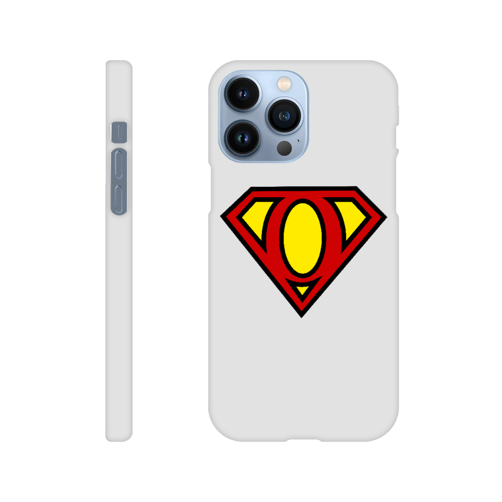 Super Style Font in Letter 'O' - Slim Apple IPhone case