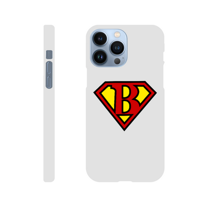 Super Style Font in Letter 'B' - Slim Apple IPhone case