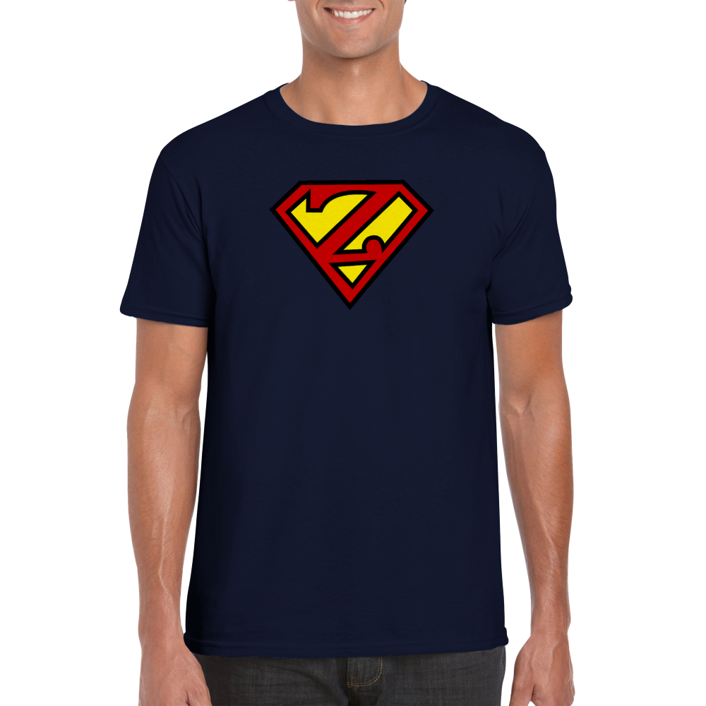 Super Style Font in Letter 'Z' - Mens Crewneck T-shirt