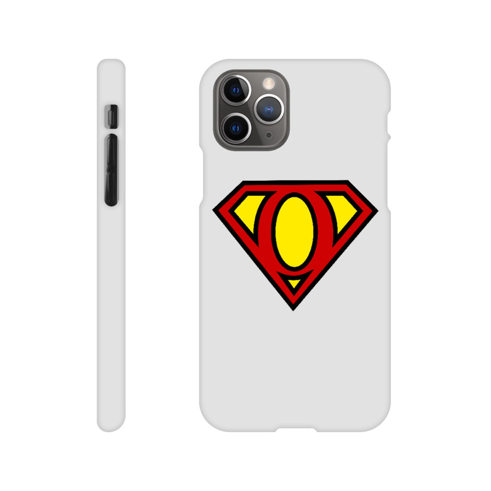 Super Style Font in Letter 'O' - Slim Apple IPhone case