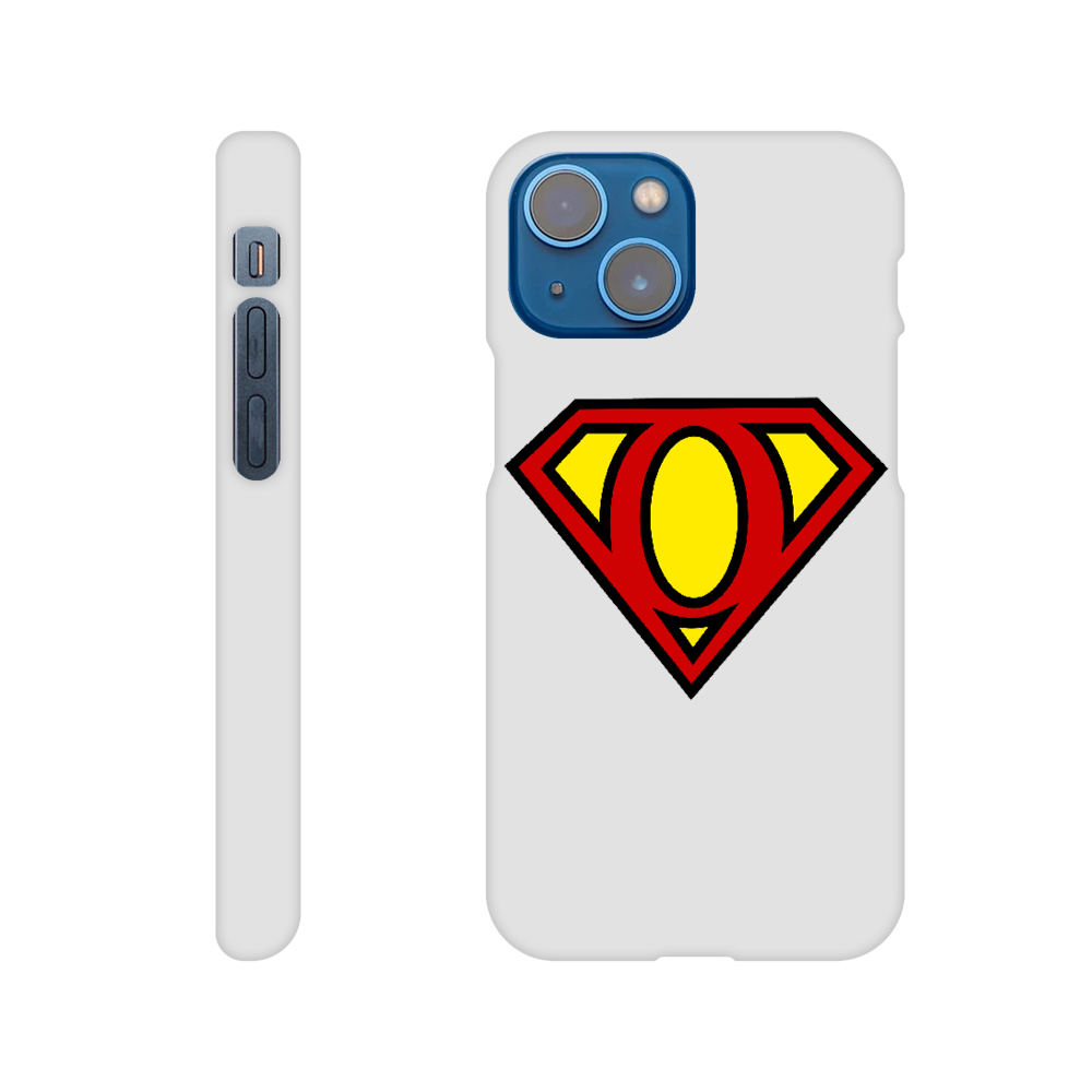 Super Style Font in Letter 'O' - Slim Apple IPhone case