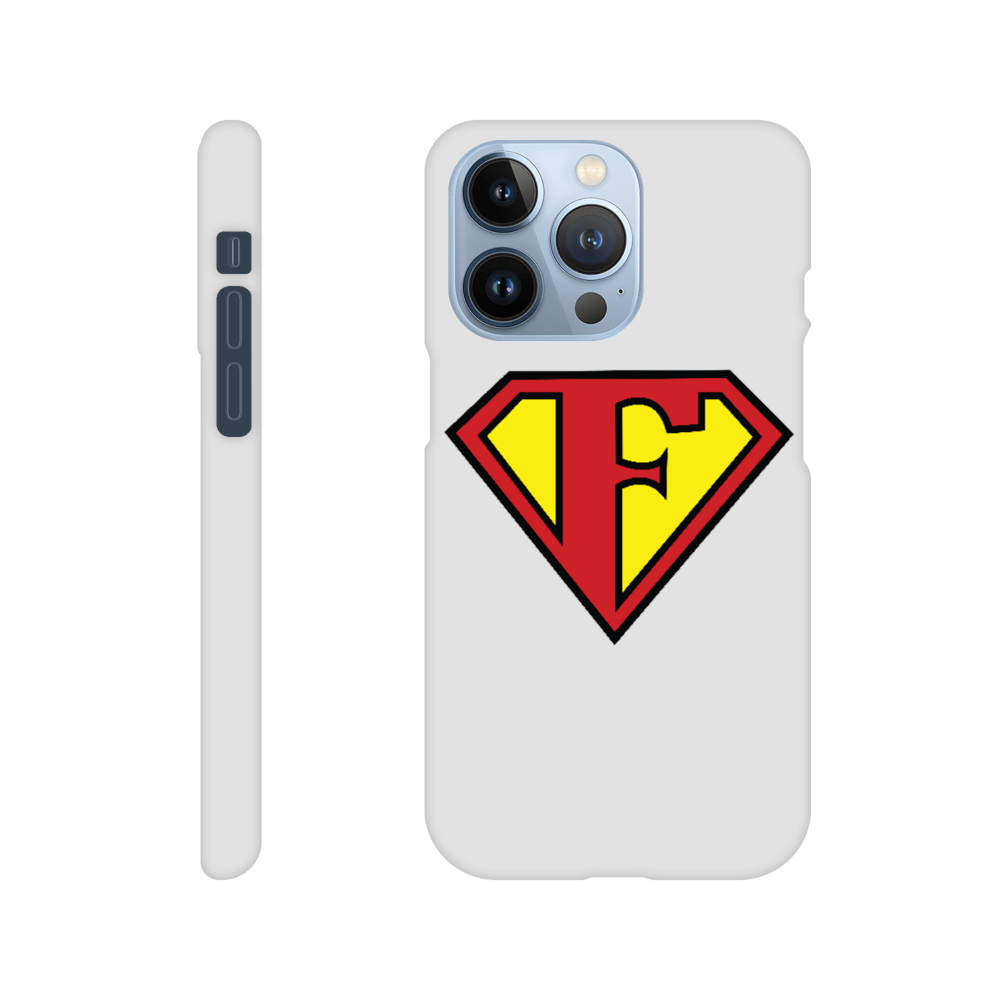 Super Style Font in Letter 'F' - Slim Apple IPhone case