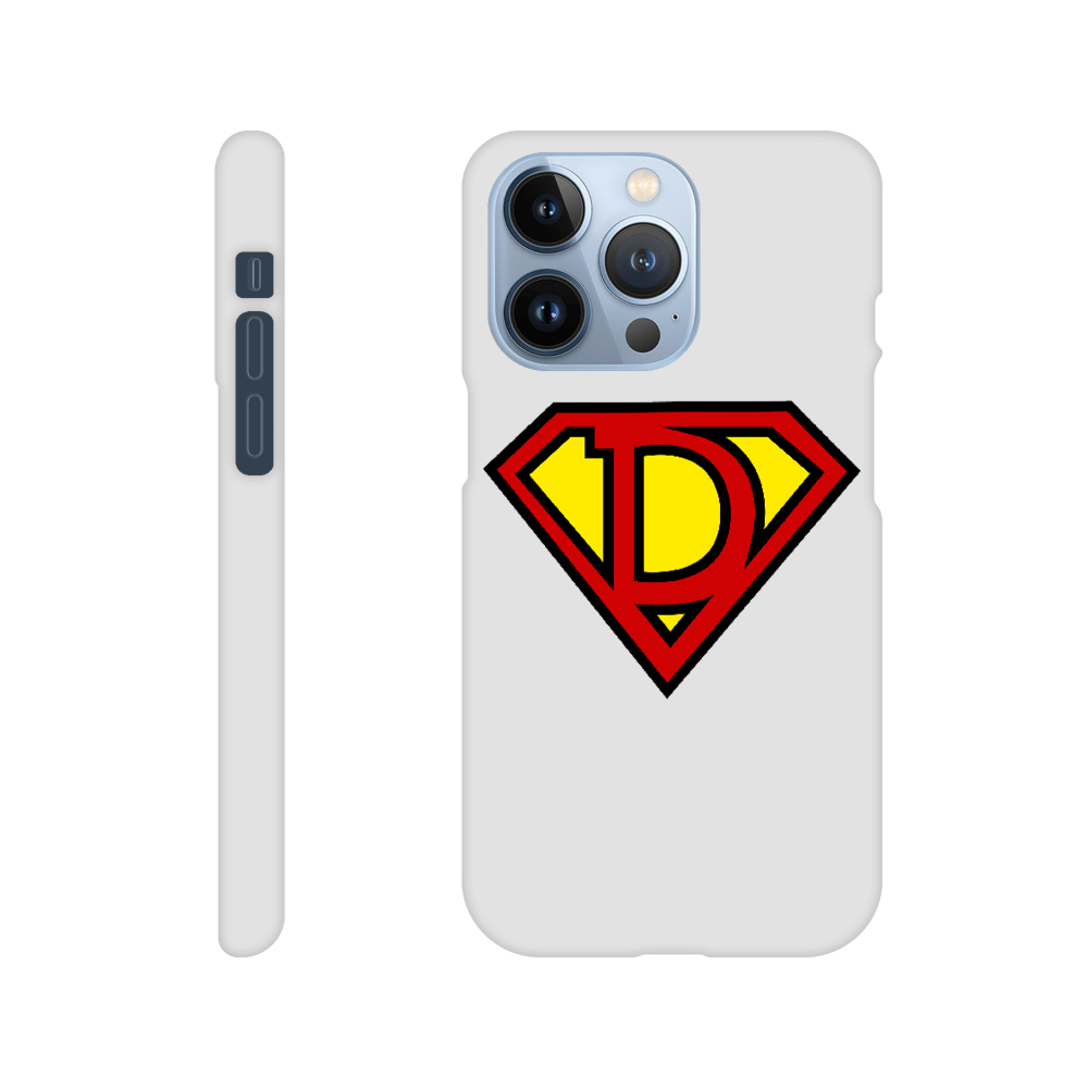 Super Style Font in Letter 'D' - Slim Apple IPhone case