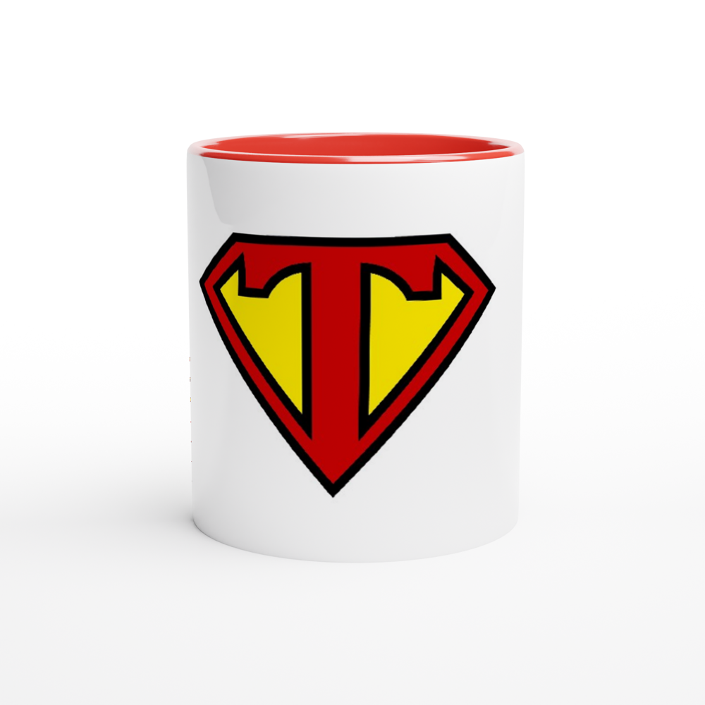 Super Style Font in Letter 'T' - Ceramic Mug