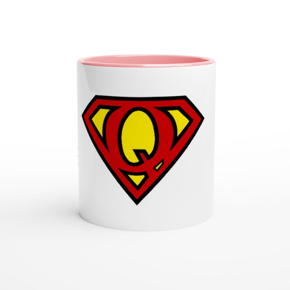 Super Style Font in Letter 'Q' - Ceramic Mug