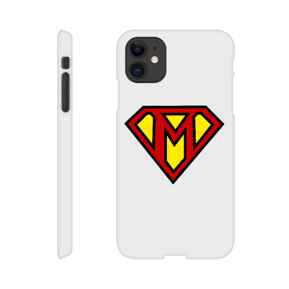 Super Style Font in Letter 'M' - Slim Apple IPhone case