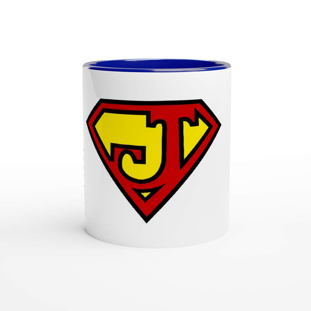 Super Style Font in Letter 'J' - Ceramic Mug