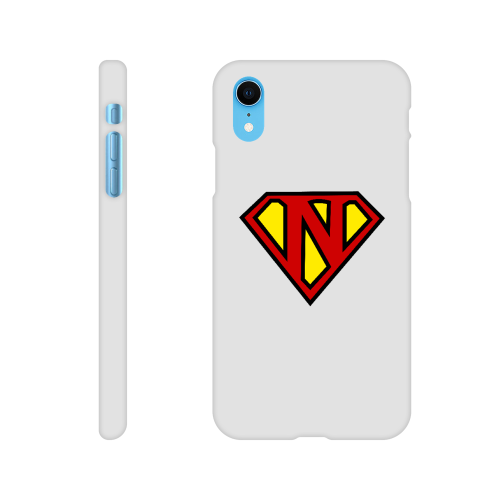 Super Style Font in Letter 'N' - Slim Apple IPhone case