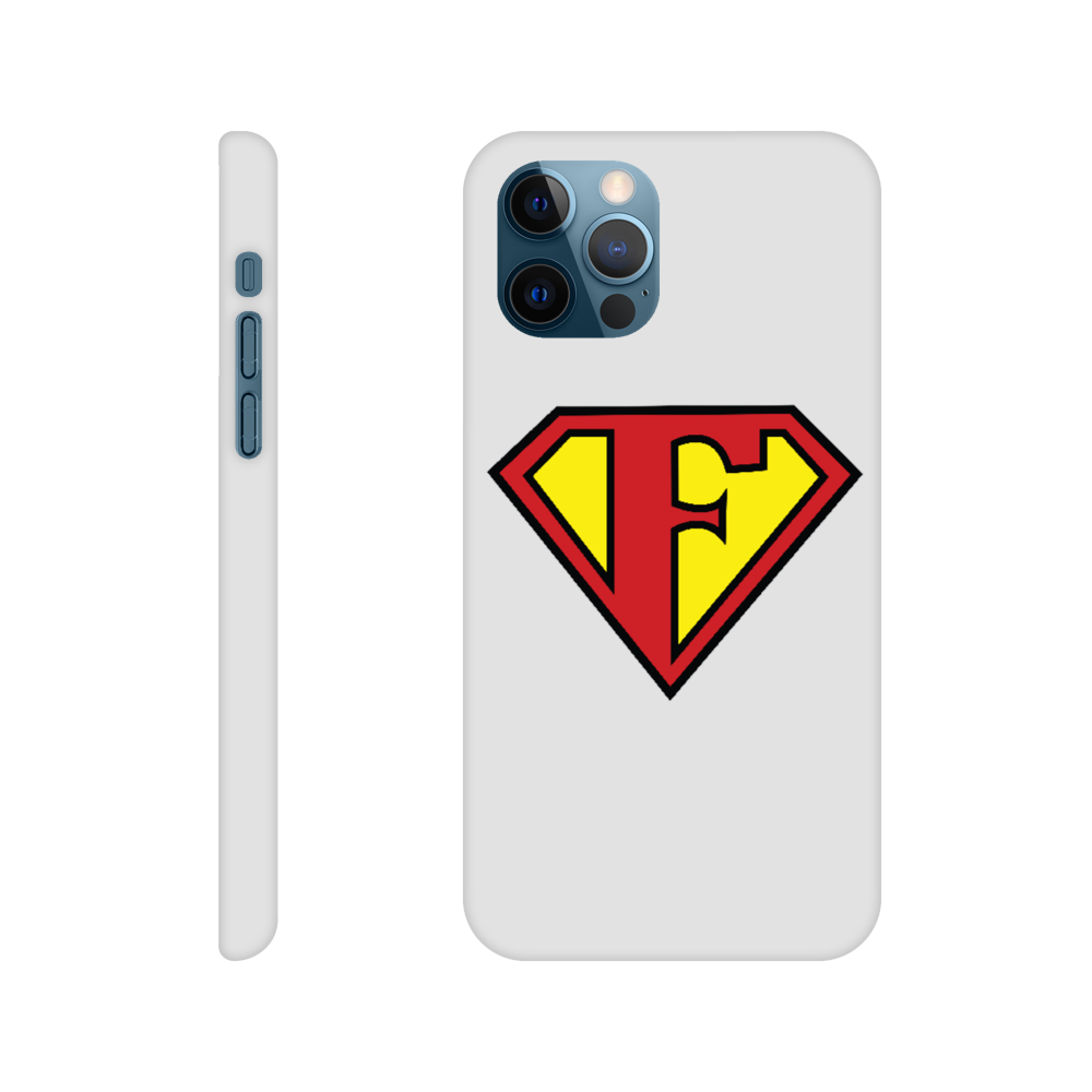 Super Style Font in Letter 'F' - Slim Apple IPhone case