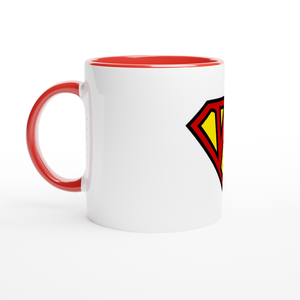 Super Style Font in Letter 'W' - Ceramic Mug