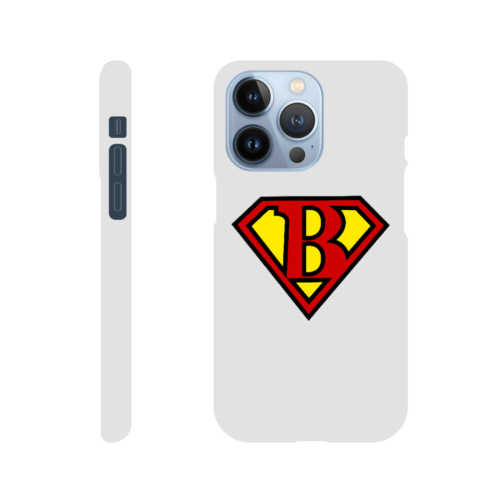 Super Style Font in Letter 'B' - Slim Apple IPhone case