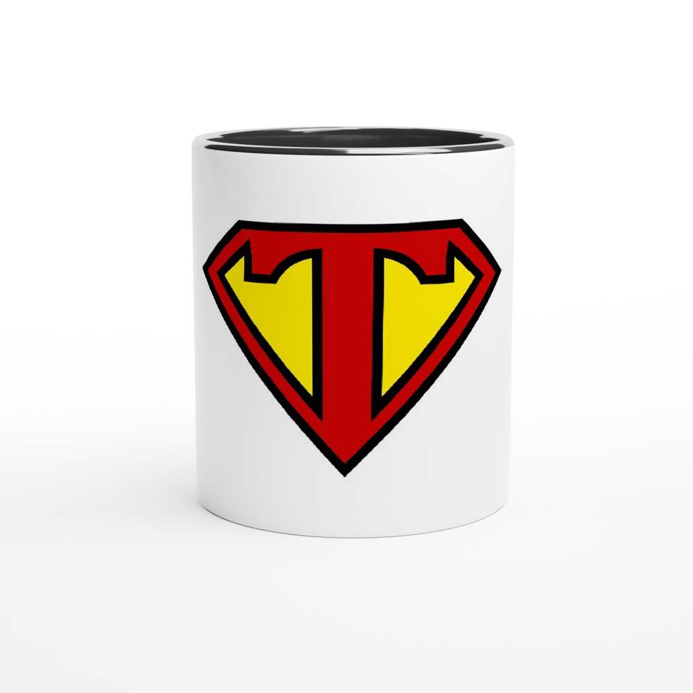 Super Style Font in Letter 'T' - Ceramic Mug