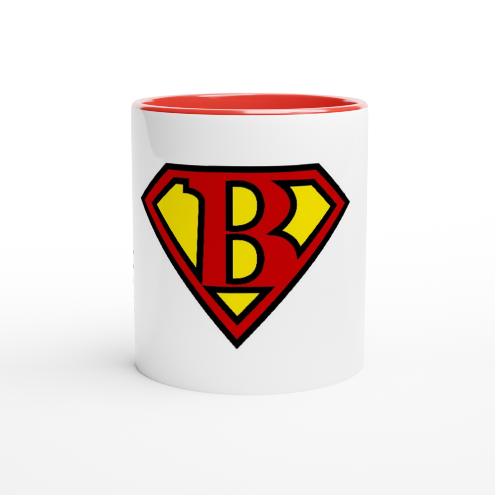 Super Style Font in Letter 'B' - Ceramic Mug