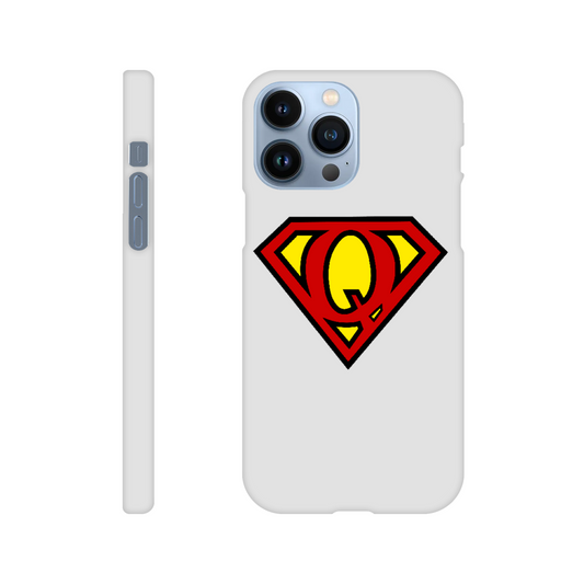 Super Style Font in Letter 'Q' - Slim Apple IPhone case